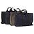 Hermès Borsa HERMES Fourre Tout MM cotone 4Set Navy Black Auth 199989 Nero Blu navy