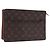LOUIS VUITTON Monogram Pochette Homme Clutch Bag M51795 LV Auth 203279 Monogramma
