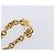 Céline Bracciale Circle CELINE metallo Gold Tone Auth SW2830 - vista 12