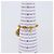 Céline Bracciale Circle CELINE metallo Gold Tone Auth SW2830 - vista 13
