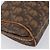 Borsa Christian Dior Trotter Canvas Romantic Chain Bag PVC Brown Silver Auth 196875M Marrone Argento - vista 14