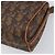 Borsa Christian Dior Trotter Canvas Romantic Chain Bag PVC Brown Silver Auth 196875M Marrone Argento - vista 15