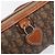 Borsa Christian Dior Trotter Canvas Romantic Chain Bag PVC Brown Silver Auth 196875M Marrone Argento - vista 18