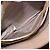Borsa a mano Miu Miu in pelle 2way Beige Gold Auth 203009 D'oro - vista 27