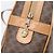 Céline CELINE Macadam Canvas Schultertasche PVC Leather Brown Gold Auth mr2905 Braun Golden - Ansicht 16