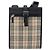 Borsa a tracolla BURBERRY Nova Check Canvas Beige Silver Auth ka6151 Argento - vista 2