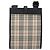 Borsa a tracolla BURBERRY Nova Check Canvas Beige Silver Auth ka6151 Argento - vista 3