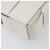 Borsa Bottega Veneta Maxi Intrecciato Cassette in pelle Bianco Argento Auth mr2874V - vista 12