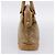 Céline Borsa a mano CELINE Macadam Canvas PVC Beige Gold Auth 202687 D'oro - vista 4