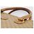 Céline Borsa a mano CELINE Macadam Canvas PVC Beige Gold Auth 202687 D'oro - vista 8