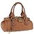 Chloé Borsa a mano Chloe Paddington in pelle marrone oro argento Auth 201140V D'oro
