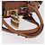 Chloé Borsa a mano Chloe Paddington in pelle marrone oro argento Auth 201140V D'oro - vista 7