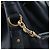 Autre Marque Borsa a tracolla SAINT LAURENT Emmanuel in pelle 2way Navy Gold Auth am12532A D'oro Blu navy - vista 21