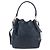 Autre Marque Borsa a tracolla SAINT LAURENT Emmanuel in pelle 2way Navy Gold Auth am12532A D'oro Blu navy - vista 4