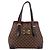 Borsa Tote LOUIS VUITTON Damier Ebene Hampstead MM N51204 LV Auth 201177SAV - vista 2