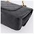 Borsa a tracolla CHANEL Matelasse 25 in pelle d'agnello nera con catena e CC dorato Auth 200746V Nero D'oro - vista 12