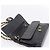 Borsa a tracolla CHANEL Matelasse 25 in pelle d'agnello nera con catena e CC dorato Auth 200746V Nero D'oro - vista 15