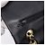 Borsa a tracolla CHANEL Matelasse 25 in pelle d'agnello nera con catena e CC dorato Auth 200746V Nero D'oro - vista 23