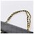 Borsa a tracolla CHANEL Matelasse 25 in pelle d'agnello nera con catena e CC dorato Auth 200746V Nero D'oro - vista 8