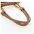 Borsa Tote Miu Miu Pelle Paillettes 2way Beige Gold Auth 202996M D'oro - vista 11