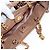 Borsa Tote Miu Miu Pelle Paillettes 2way Beige Gold Auth 202996M D'oro - vista 19