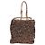 Borsa Tote Miu Miu Pelle Paillettes 2way Beige Gold Auth 202996M D'oro - vista 3