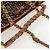 Borsa Tote Miu Miu Pelle Paillettes 2way Beige Gold Auth 202996M D'oro - vista 7