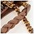 Borsa Tote Miu Miu Pelle Paillettes 2way Beige Gold Auth 202996M D'oro - vista 8