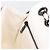 Borsa a tracolla CHANEL Chain Matelasse 25 con paillettes bianca CC Auth 202896SM Bianco - vista 21