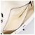 Borsa a tracolla CHANEL Chain Matelasse 25 con paillettes bianca CC Auth 202896SM Bianco - vista 22