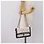 Borsa a tracolla CHANEL Chain Matelasse 25 con paillettes bianca CC Auth 202896SM Bianco - vista 24