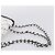 Borsa a tracolla CHANEL Chain Matelasse 25 con paillettes bianca CC Auth 202896SM Bianco - vista 7