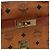 Bolso de mano MCM Vicetos Logogram PVC Leather 2way Brown Gold Auth 203014A Castaño Dorado - vista 17