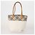 BURBERRY Nova Check Hand Bag Canvas 3 Set Beige Blue Auth 202176 - vista 3