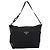 Borsa a tracolla PRADA Nylon Nero Argento Auth 201223A - vista 2