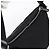 Borsa a tracolla PRADA Nylon Nero Argento Auth 201223A - vista 6