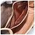 Céline Borsa a tracolla circolare CELINE Macadam Canvas PVC Pelle Marrone Oro Auth 202874A D'oro - vista 23