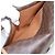 Céline Borsa a tracolla circolare CELINE Macadam Canvas PVC Pelle Marrone Oro Auth 202874A D'oro - vista 24