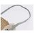 Chloé Chloe Mifuko Woody Small Basket Bag Raffia 2way Beige Silver Auth 202617V Argento - vista 10