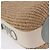 Chloé Chloe Mifuko Woody Small Basket Bag Raffia 2way Beige Silver Auth 202617V Argento - vista 12