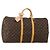 LOUIS VUITTON Monogram Keepall 55 Boston Bag M41424 LV Auth 199046A Monogramma