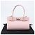 VERSACE Handtasche Leder 2way Rosa Silber Auth 200701V Pink - Ansicht 12