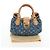 LOUIS VUITTON Monogram Denim Preity Hand Bag Blue M95020 LV Auth 203795SAV - vista 25