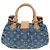 LOUIS VUITTON Monogram Denim Preity Hand Bag Blue M95020 LV Auth 203795SAV - vista 3