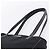 Borsa Tote Coach Nylon Nero Argento Auth 202757A - vista 8
