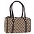Borsa a mano GUCCI GG Canvas Beige Tono Oro 130942 Auth 201326V
