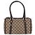 Borsa a mano GUCCI GG Canvas Beige Tono Oro 130942 Auth 201326V - vista 2