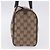 Borsa a mano GUCCI GG Canvas Beige Tono Oro 130942 Auth 201326V - vista 5