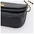 Borsa a tracolla CHANEL Matelasse con catena in pelle d'agnello nera e oro CC Auth 203454V Nero D'oro - vista 10