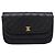 Borsa a tracolla CHANEL Matelasse con catena in pelle d'agnello nera e oro CC Auth 203454V Nero D'oro - vista 2
